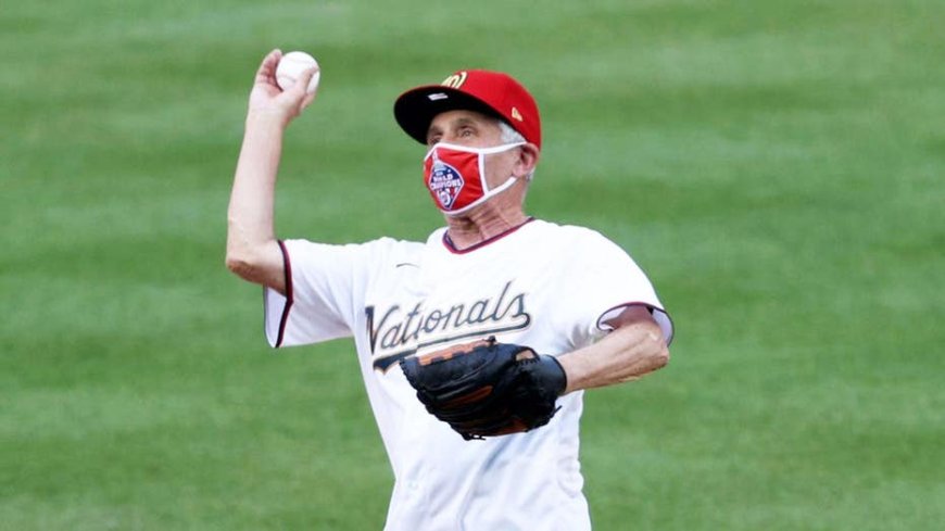 Anthony Fauci delivered one of the worst first pitches in baseball history six years ago