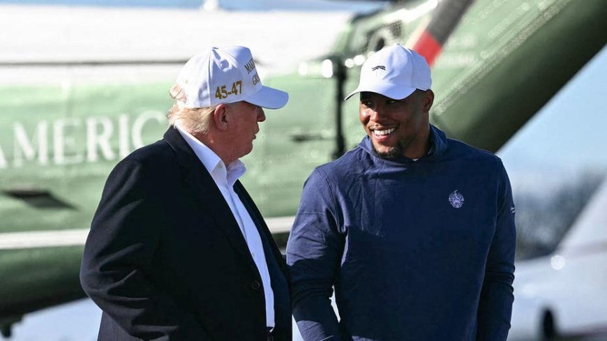 Saquon Barkley 'can understand' backlash for his Trump hangout, 'glad' Giants stars worked out differences