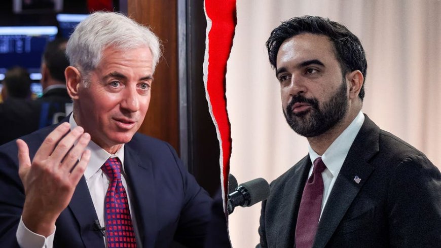 Bill Ackman reveals why he's not a 'fan' of Mamdani, doesn't rule out mayoral run against him