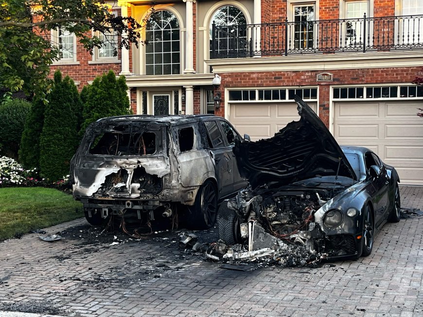 Richmond Hill vehicle fire being investigated as arson