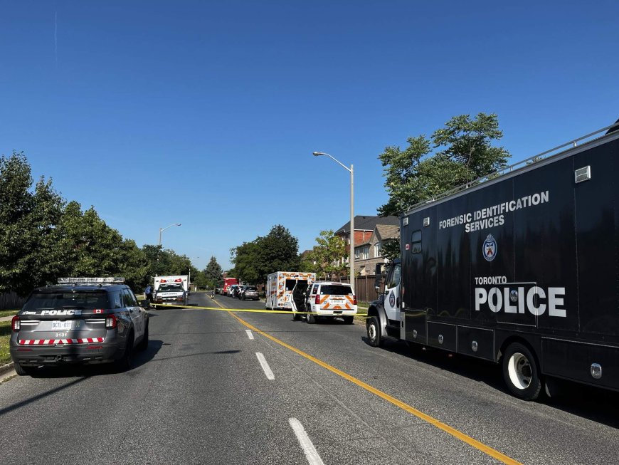 Woman pronounced dead after morning shooting in west Toronto