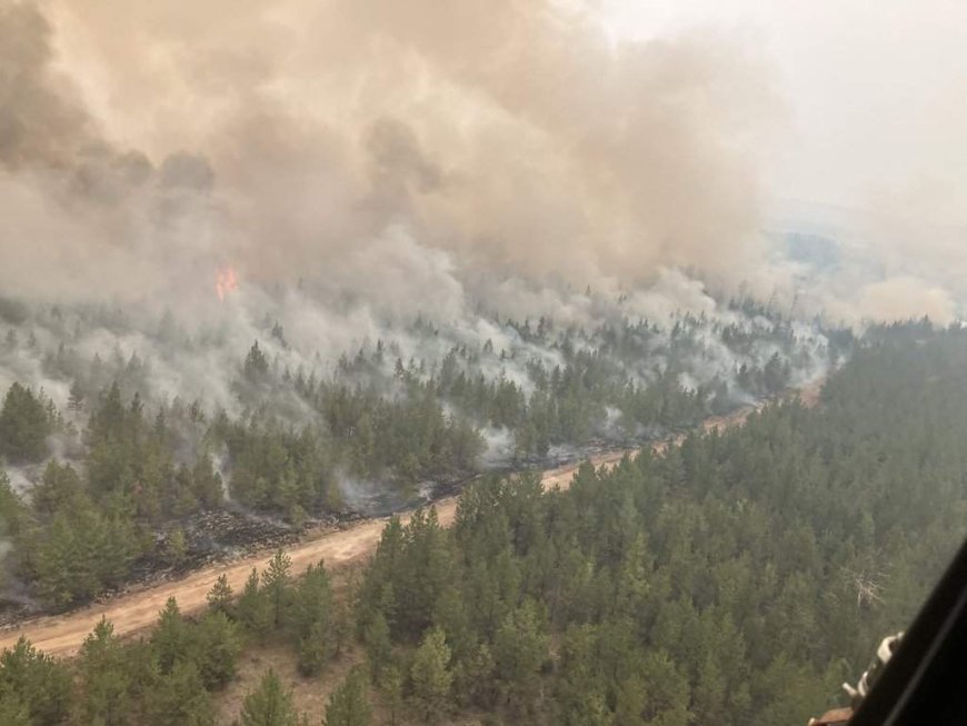 Entire Village of Clinton on evacuation order due to Fiftynine Creek wildfire