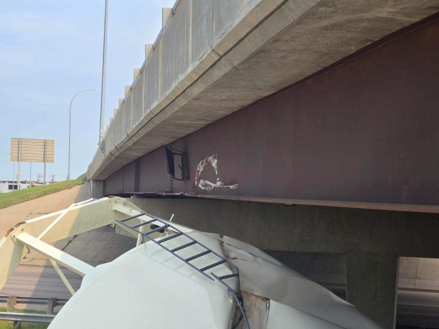 Saskatoon traffic snarled as city records 5th known overpass strike of 2026