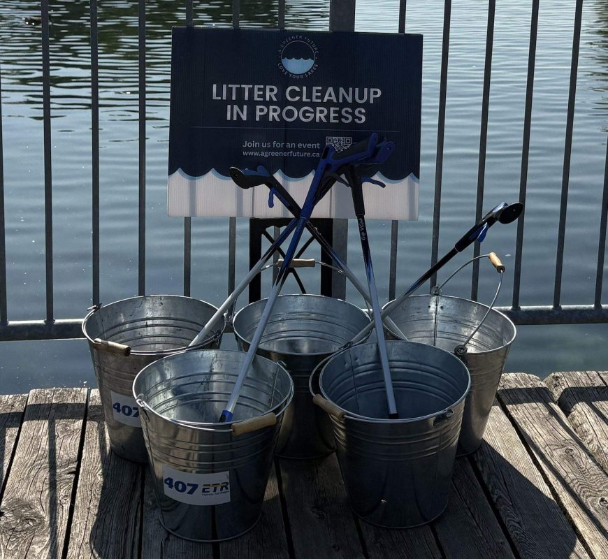 GTA environmental group nears milestone of 10 million litter pieces picked