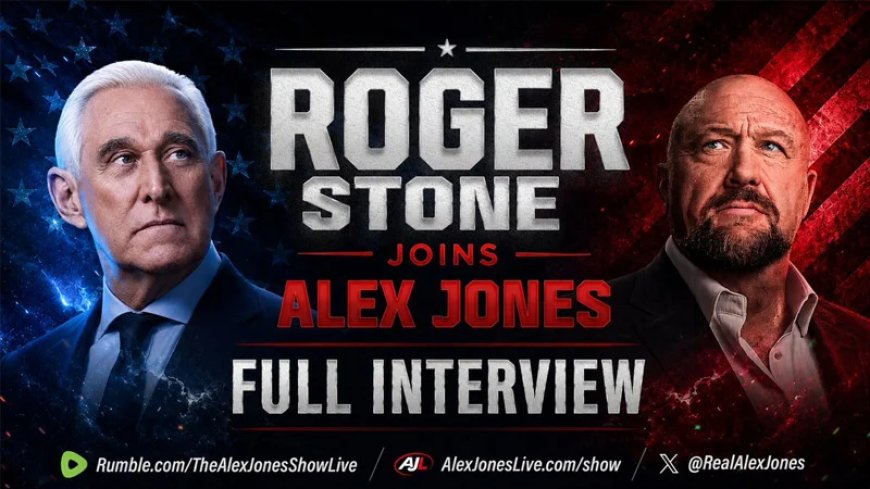 EXCLUSIVE: Roger Stone Joins Alex Jones LIVE For The 1st Time In 4 Months To Break The Latest On The Trump Admin & Make His Political Forecast For The Future Of America!