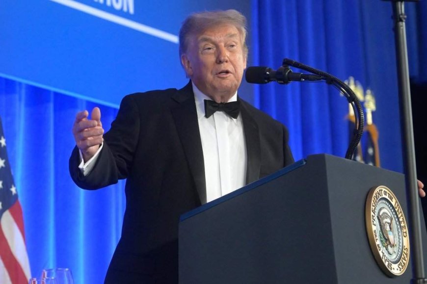 Trump says ‘show must go on’ at rescheduled correspondents’ dinner