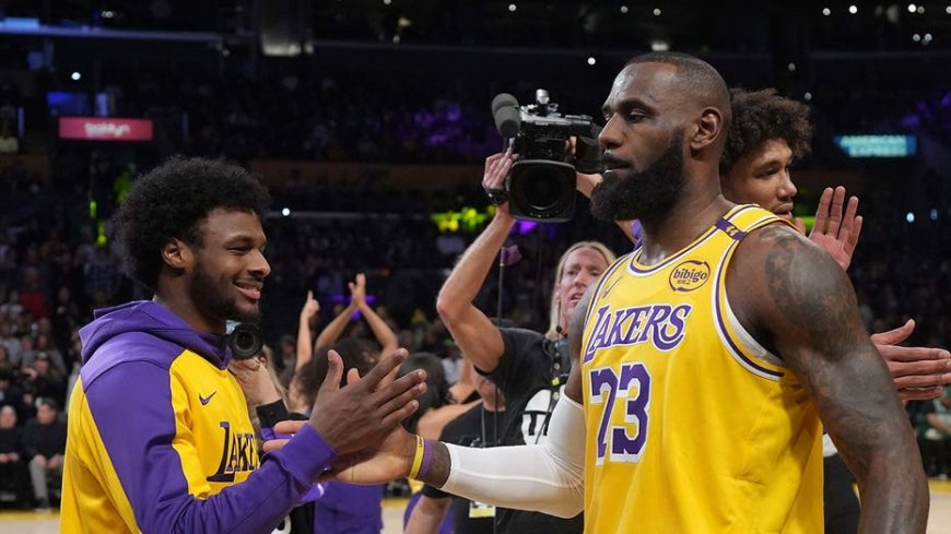 LeBron James, Bronny James are ‘not a package deal’ after 76ers move, agent Rich Paul says