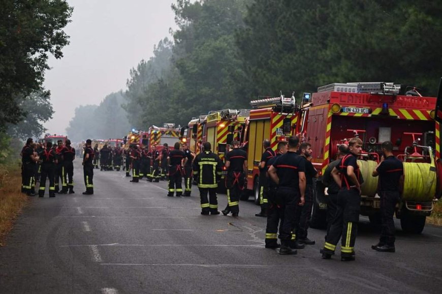 More than 250,000 people flee their homes in France and Spain as wildfires burn