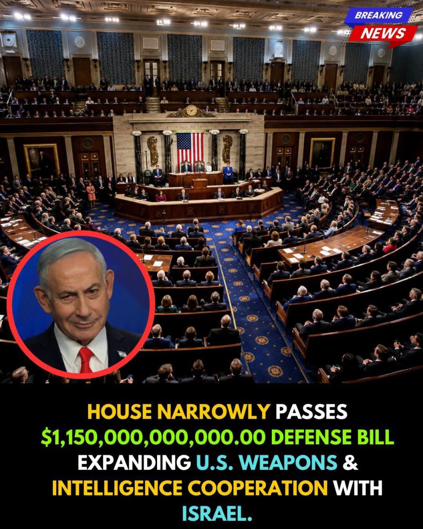 House Passes NDAA that Integrates US Military Tech & Supply Chains With Israel