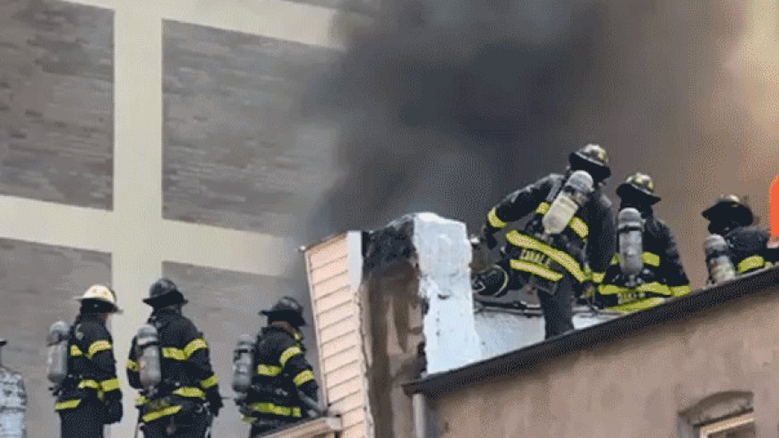 NYC 5-alarm fire injures at least 17 firefighters, others as blaze damages multiple apartment buildings
