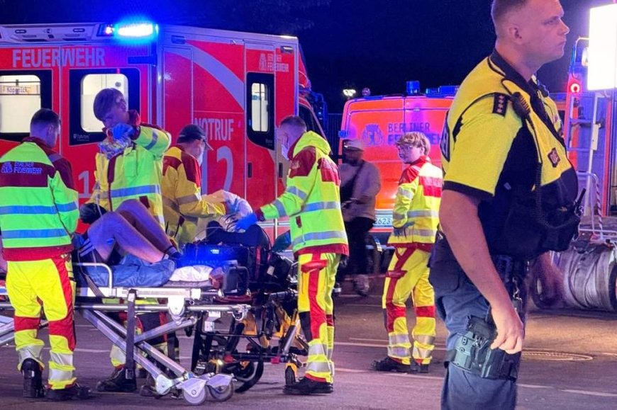 A person is killed and several are injured at Berlin’s LGBTQ+ march when a car drives into the crowd