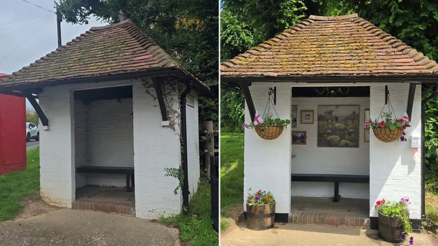 Fed-up neighbors transform derelict bus depot into stunning community landmark