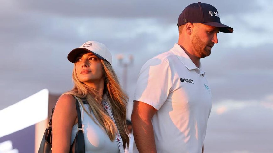 Wyndham Clark's girlfriend Emily Tanner battles tan lines, Kristin Cavallari's first pitch & Sweetness tribute