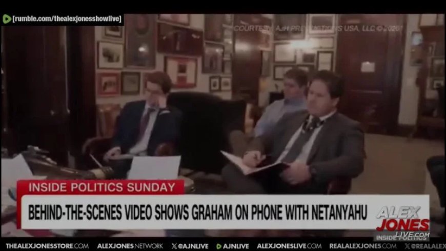 VIDEO: Dead Globalist Lindsey Graham Reveals How He Created Iran War With Netanyahu & Manipulated Trump To Do It!
