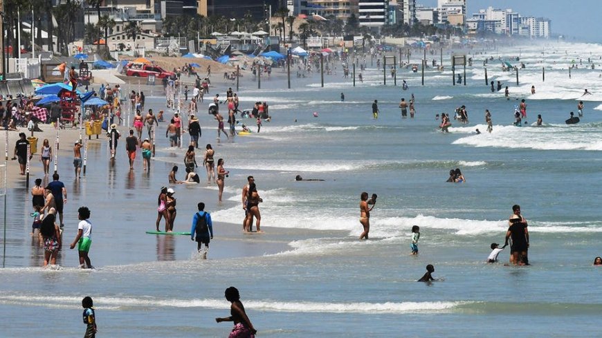 Shark Week dangers hit home as man is badly bitten while saving pregnant fiancée from harm