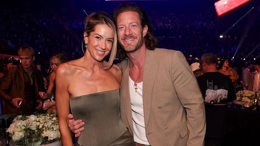 Tyler Hubbard stays calm as wife pulls fish hook from his scalp on family camping vacation