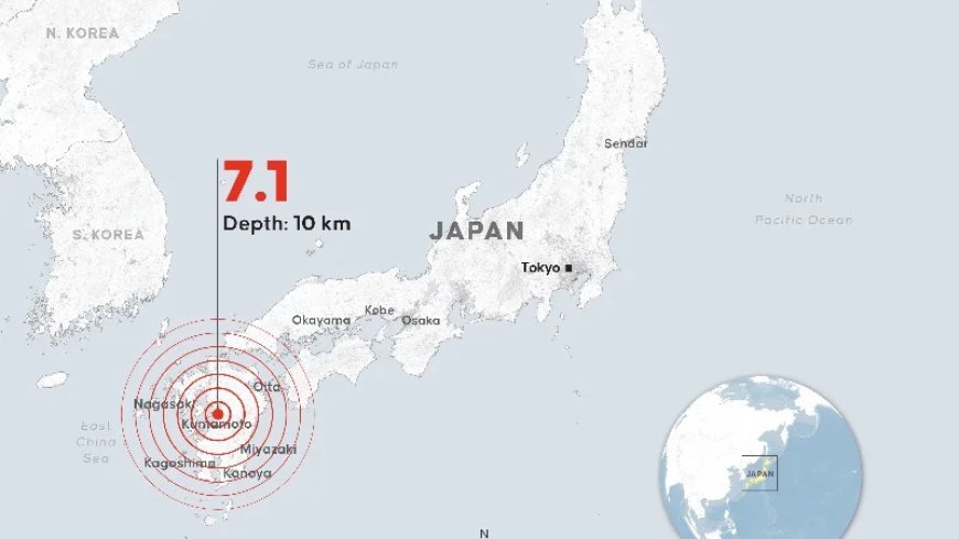 WATCH: Major Earthquake Hits Southern Japan