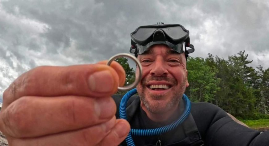 N.S. metal detector operator dives to find Louisiana man’s submerged wedding band