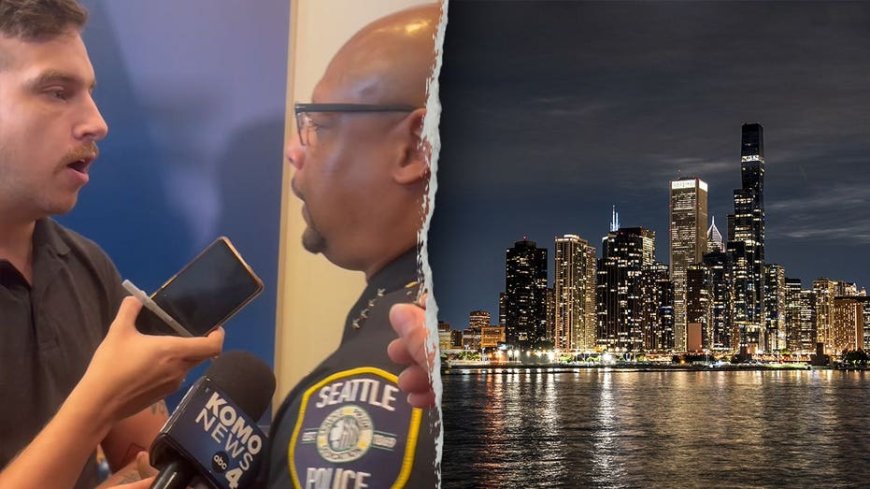 Seattle police chief snaps over Chicago home questions, absence from city after mass shooting