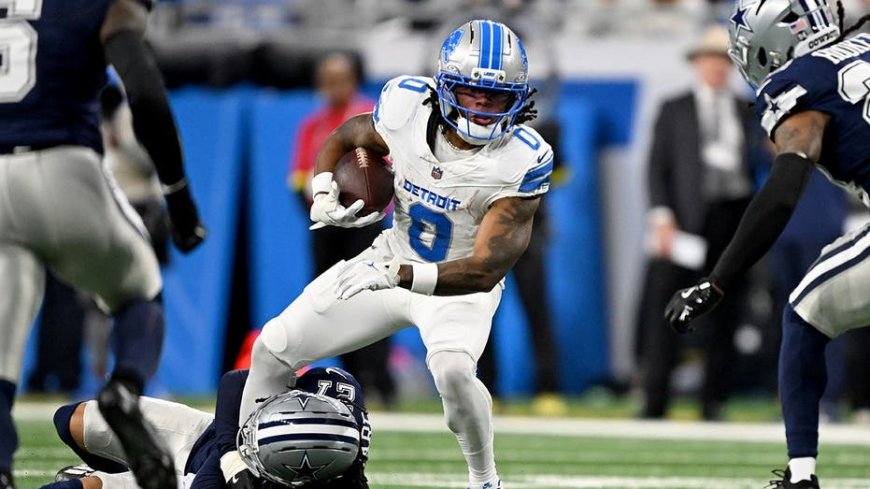 Lions star Jahmyr Gibbs absent from training camp practice amid contract uncertainty
