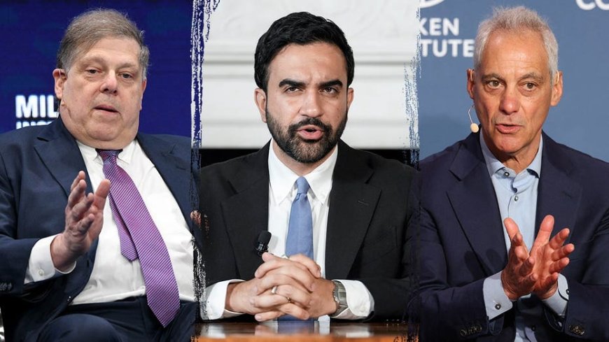 Clinton, Obama-era Democratic heavyweights Penn and Emanuel rip NYC's Mamdani over taxes, Israel, blast DSA