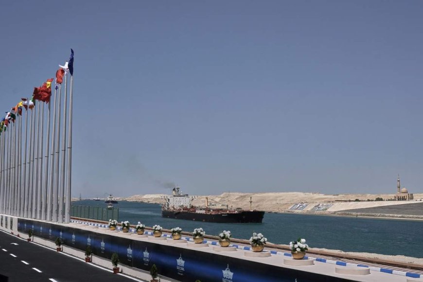 Drone hits gas vessel near Suez Canal, threatening to expand Iran war