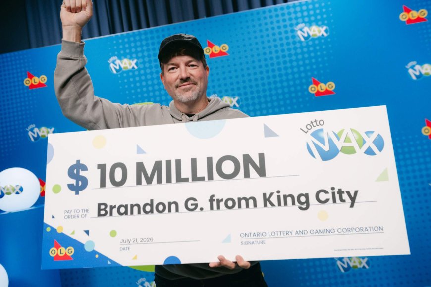 ‘In disbelief’: King City, Ont. man mistakes $10M Lotto Max win for $10K