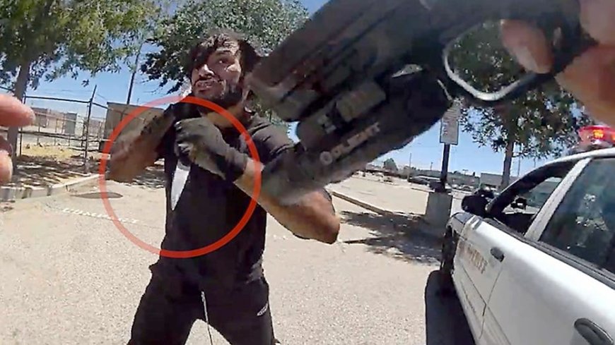 Bodycam shows Los Angeles County deputy stabbed seconds after arriving at knife attack