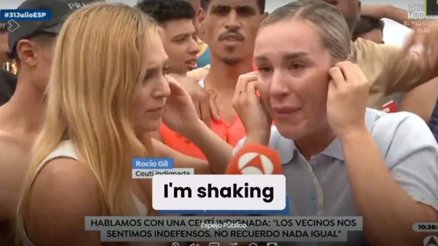 ‘This Is An Invasion!’ Woman in Ceuta Cries & Shakes As She Describes Being Overrun by Moroccan Migrants: ‘I’m Scared, I’m Surrounded and Trembling’