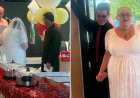 Bride serves McDonald's customer in wedding dress while tying knot at restaurant: 'Handing out extra sauces'