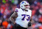 Bills' Dion Dawkins sparks intense debate after picking up his dog's poop on practice field