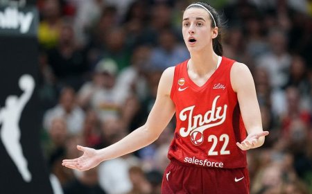 Social media was not loving Caitlin Clark getting snubbed by TV network's MVP graphic