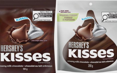 Some Hershey Kisses recalled in Canada due to undeclared almonds