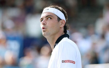Taylor Fritz got all hot and bothered talking about Sydney Sweeney while golfing