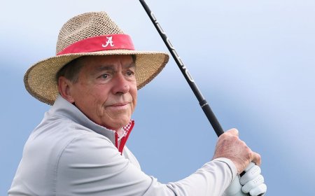 Nick Saban's assistants had a system for sneaking onto golf courses without him knowing, until it backfired