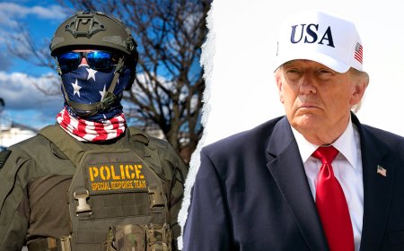 Trump administration's immigration push fuels ICE's biggest arrest month in agency history