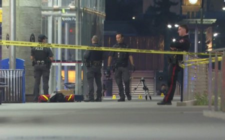 Calgary man charged after 2 people shot at downtown CTrain station