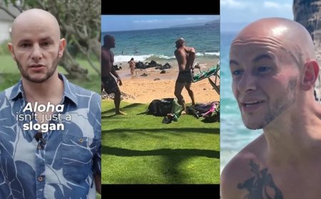 Watch: Hawaii Democrat Congressional Candidate Who Threatened Beachgoers With Knife Over Loud Music Gets Knocked Out