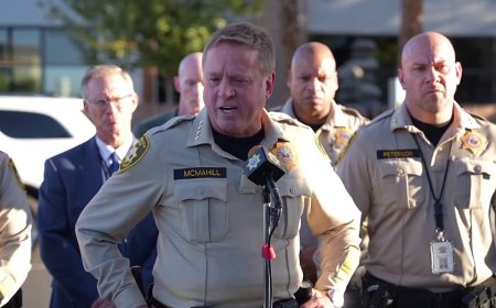 Marine veteran Las Vegas officer killed in shooting; armed suspect also dead