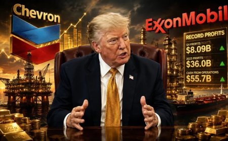 VIDEO: Trump Blames Chevron / ExxonMobil For High Gas Prices As They Report Record Profits!