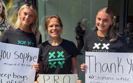 NCAA softball player reveals alleged encounter with pro-trans counterprotesters at Sophie Cunningham rally
