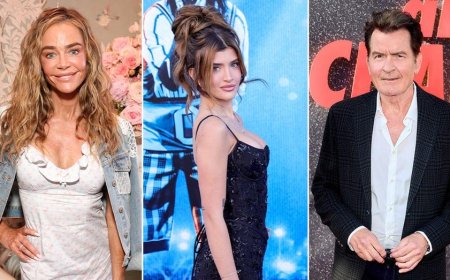 Denise Richards says Sami 'stands up' to dad Charlie Sheen and that he needs it