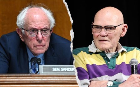 Bernie Sanders tells James Carville to start his own party as moderate Dems warn against 'embracing extremism'