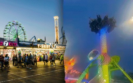 Ride malfunctions at popular Jersey Shore boardwalk, leaving riders hanging upside down