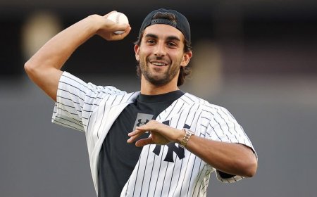 World Cup hero throws out first pitch at Yankee Stadium and sets the bar high for all other athletes
