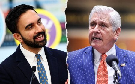 New York gubernatorial candidate urges 9/11 attendees to turn away from Mamdani during ceremony