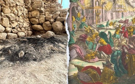 Holy Land discovery reveals ancient charred relics from one of Jerusalem's darkest chapters