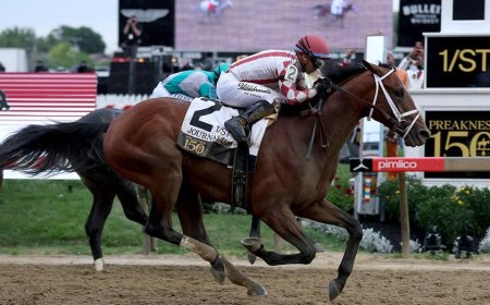 Preakness Stakes moves to a Sunday for the first time ever in major Triple Crown shakeup