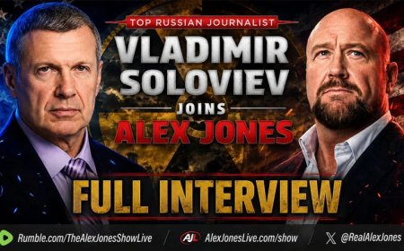 Is Nuclear War Now Unavoidable? This Is The FULL INTERVIEW Conducted By Alex Jones Of Russia’s Top Broadcaster & Frontline Battlefield Correspondent Vladimir Soloviev!