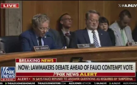 VIDEO: Fauci Faces Certain Indictment After Senate Holds Him In Contempt! 
